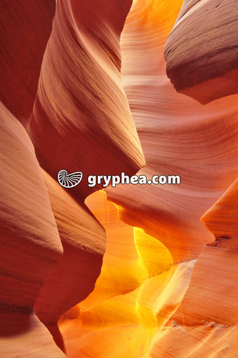 Figures d'érosion du grès (Antelope Canyon, Utah, USA) - gryphea.org